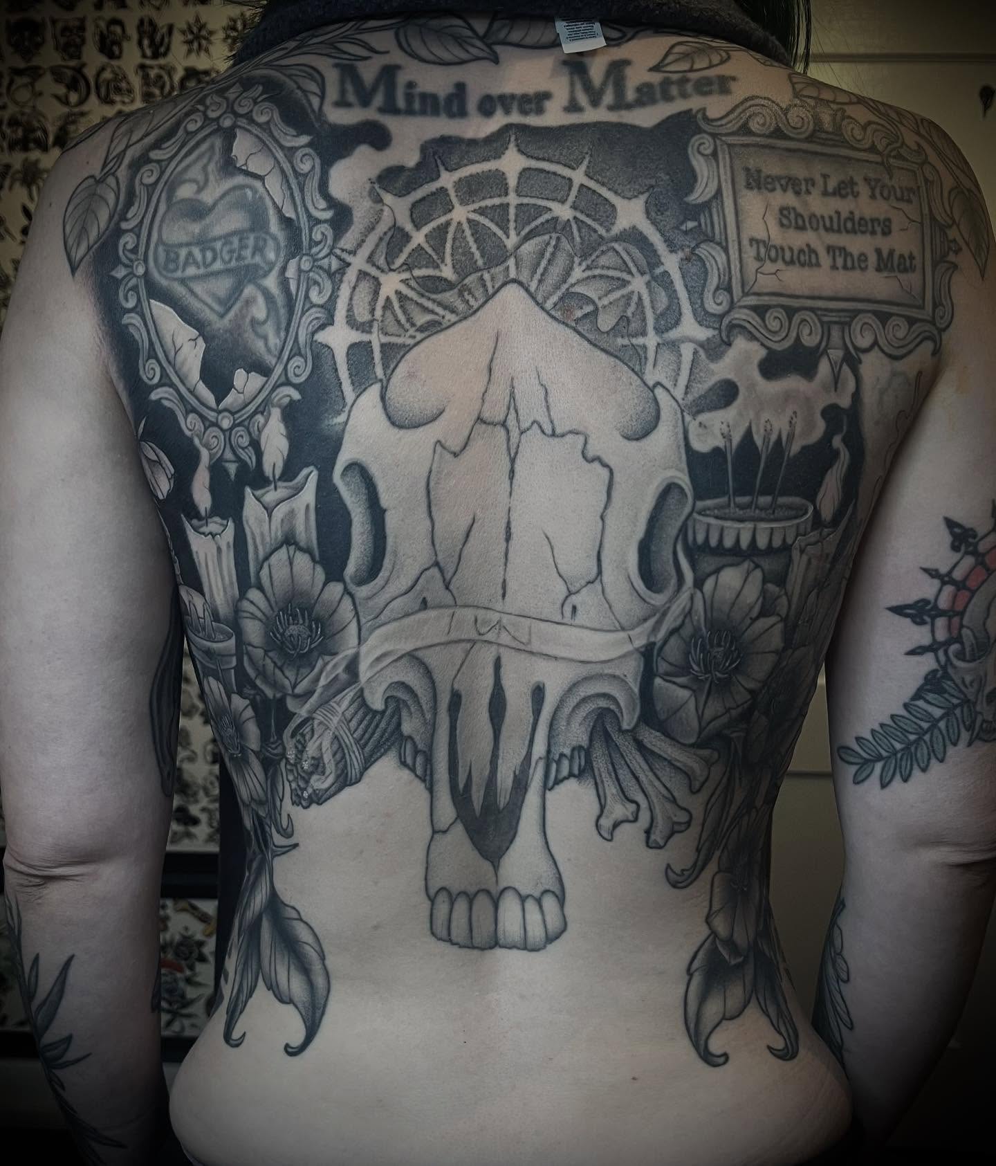 Tattoo by @velesara_tattoo — black_and_grey, realism