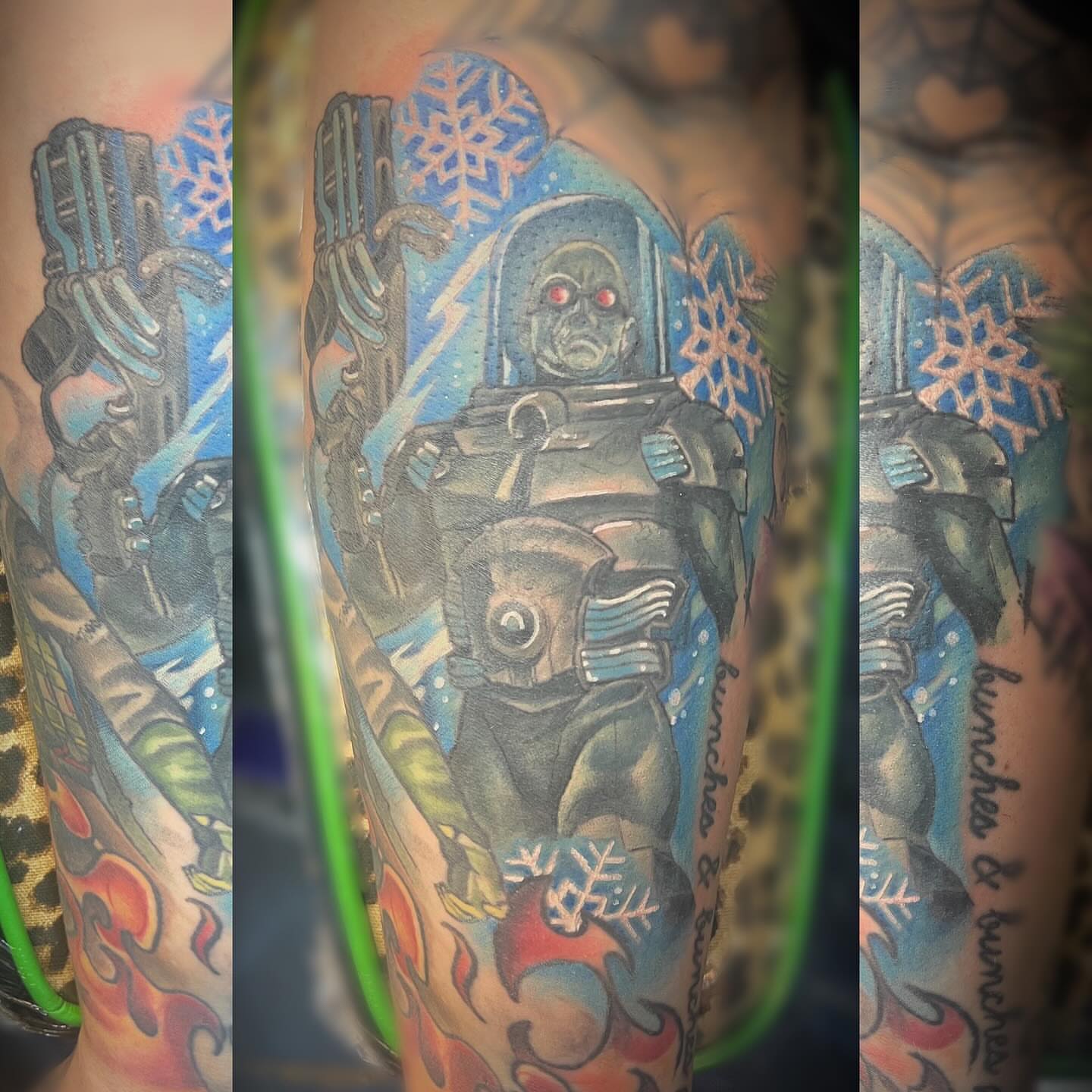 Tattoo by @seaninyourhead — realism, dotwork