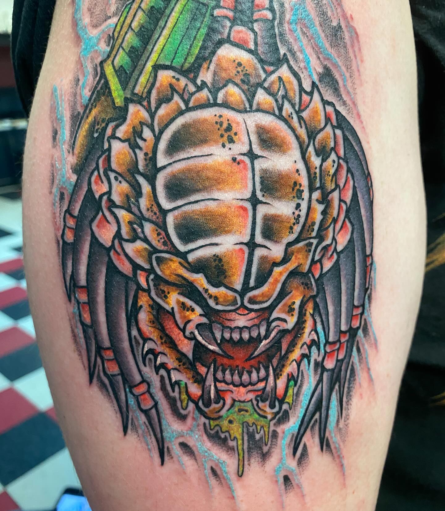 Tattoo by @jmlxart — american_traditional, dark_realism