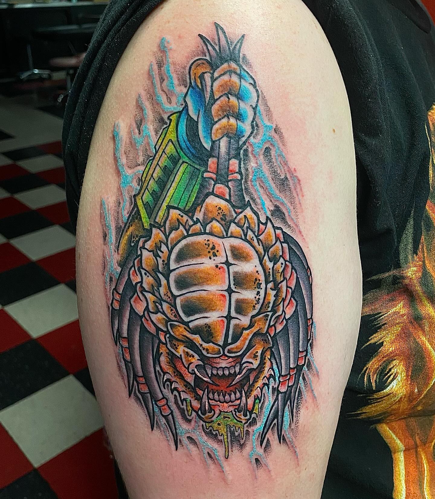 Tattoo by @jmlxart — realism, dotwork