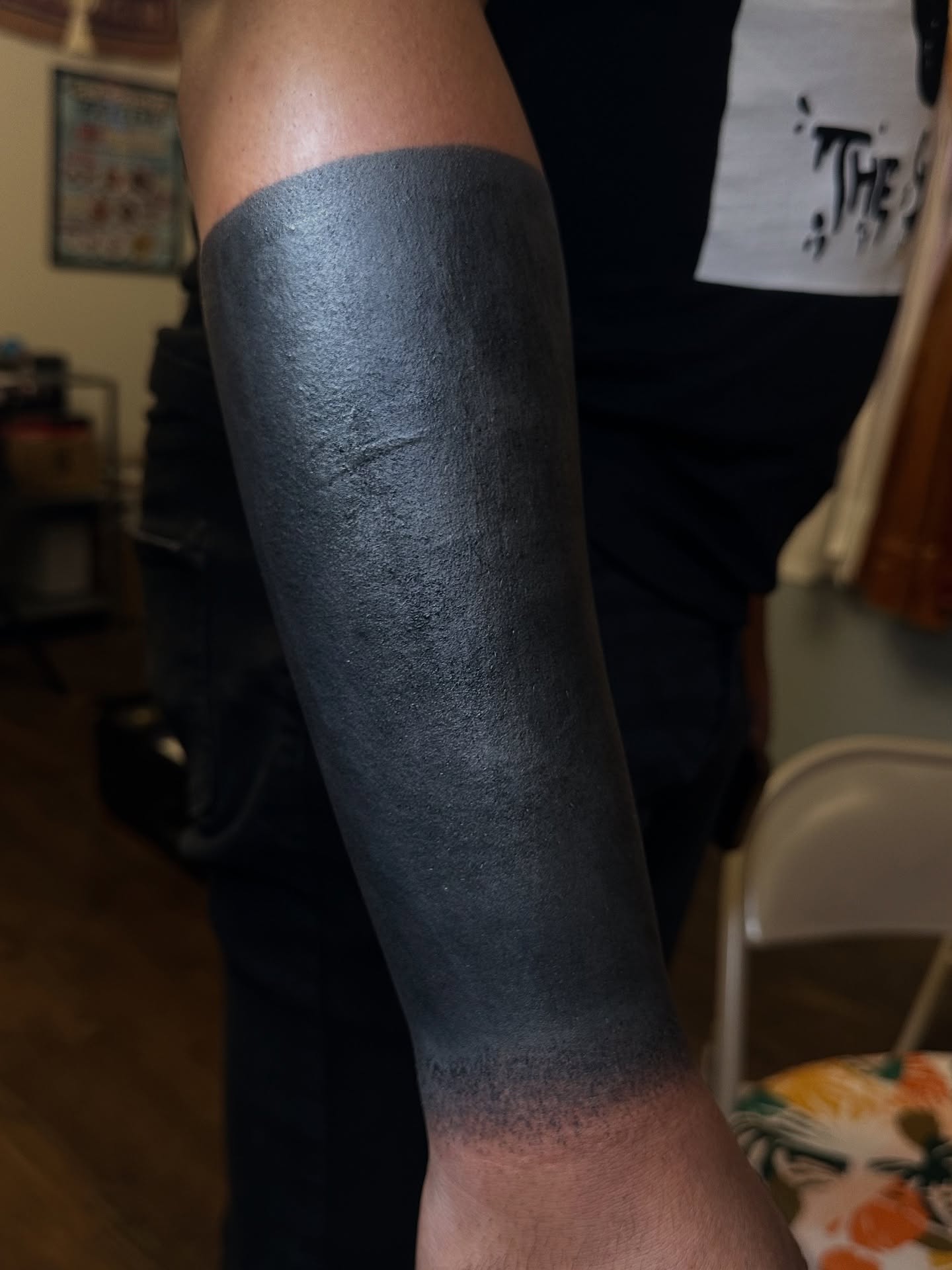 Tattoo by @purplesticky — black_and_grey