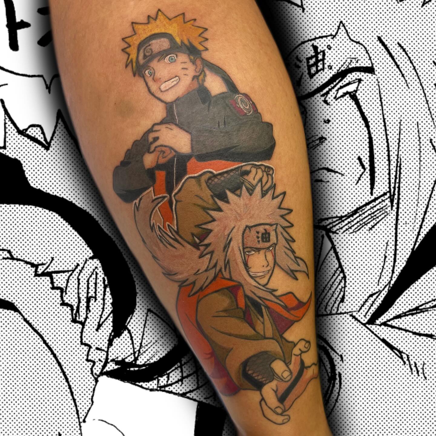 Tattoo by @k.inx_ — anime