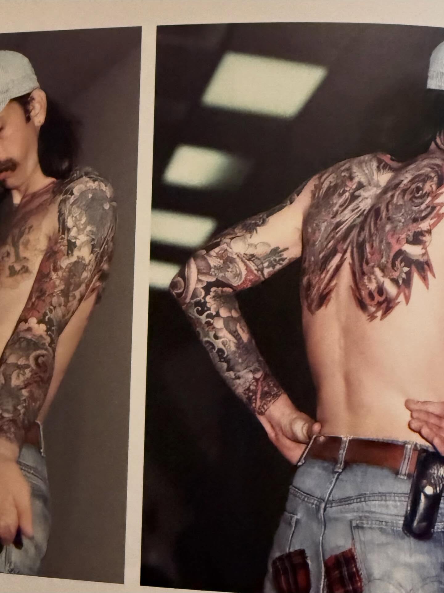 Lion japanese irezumi tattoo on the back by Vyvyn Lazonga