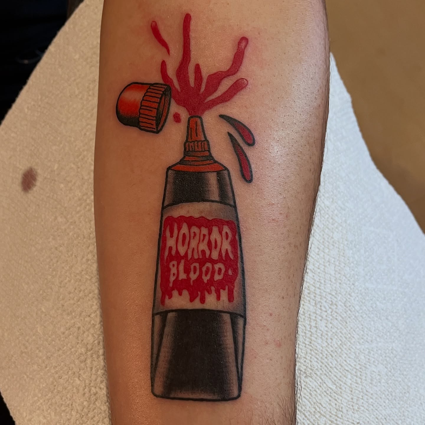 Tattoo by @atomlenhart — new_school