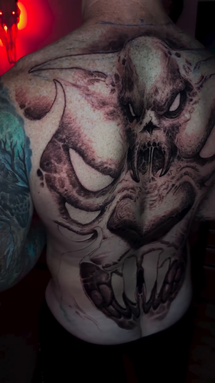 Tattoo by @ediablo — dark_realism, black_and_grey
