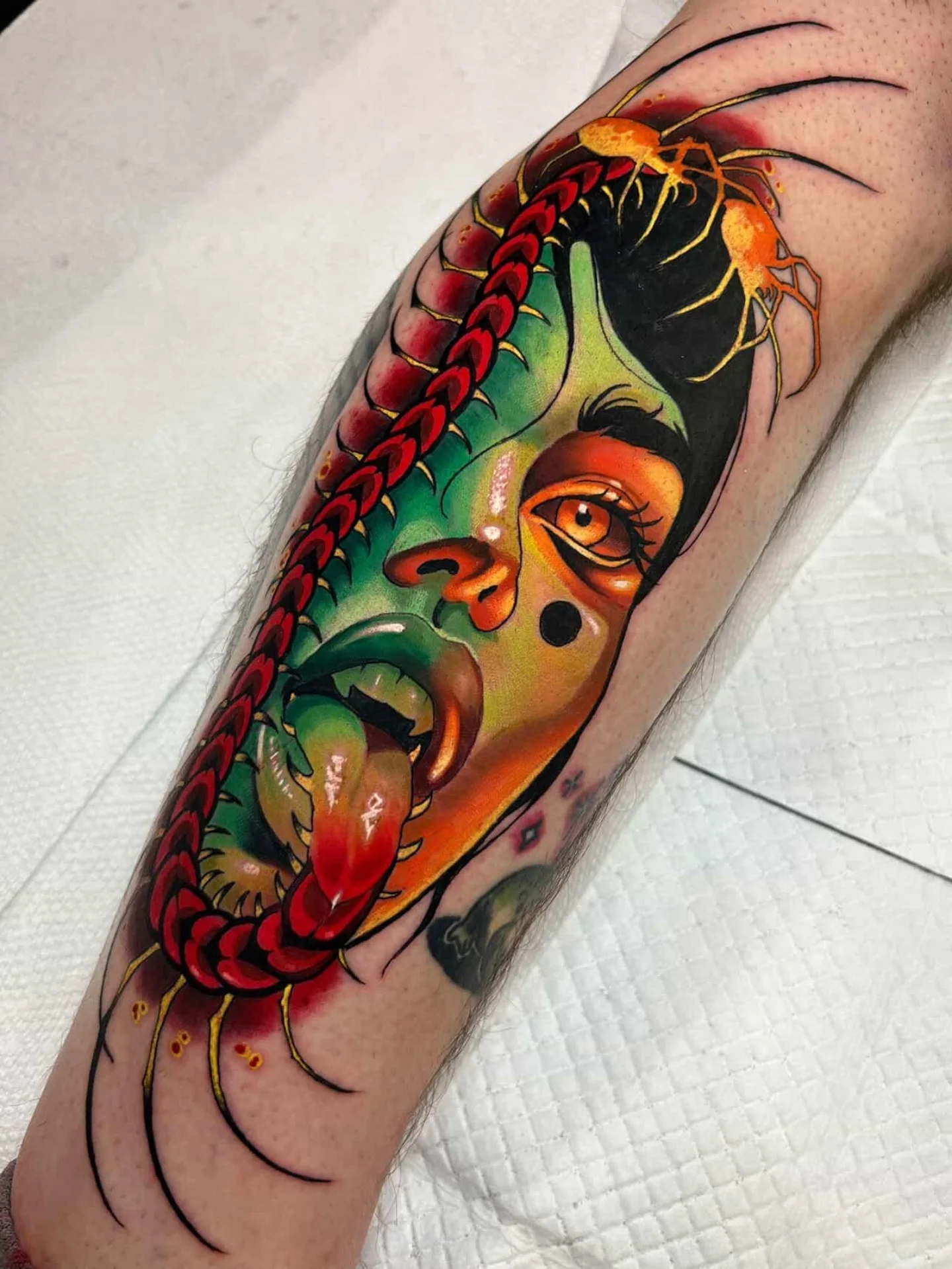 Tattoo by @mattydarkside — neo_traditional, realism