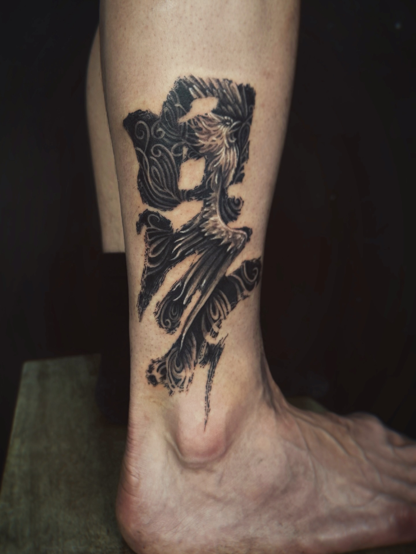 Tattoo by @ink_eating β black_and_grey