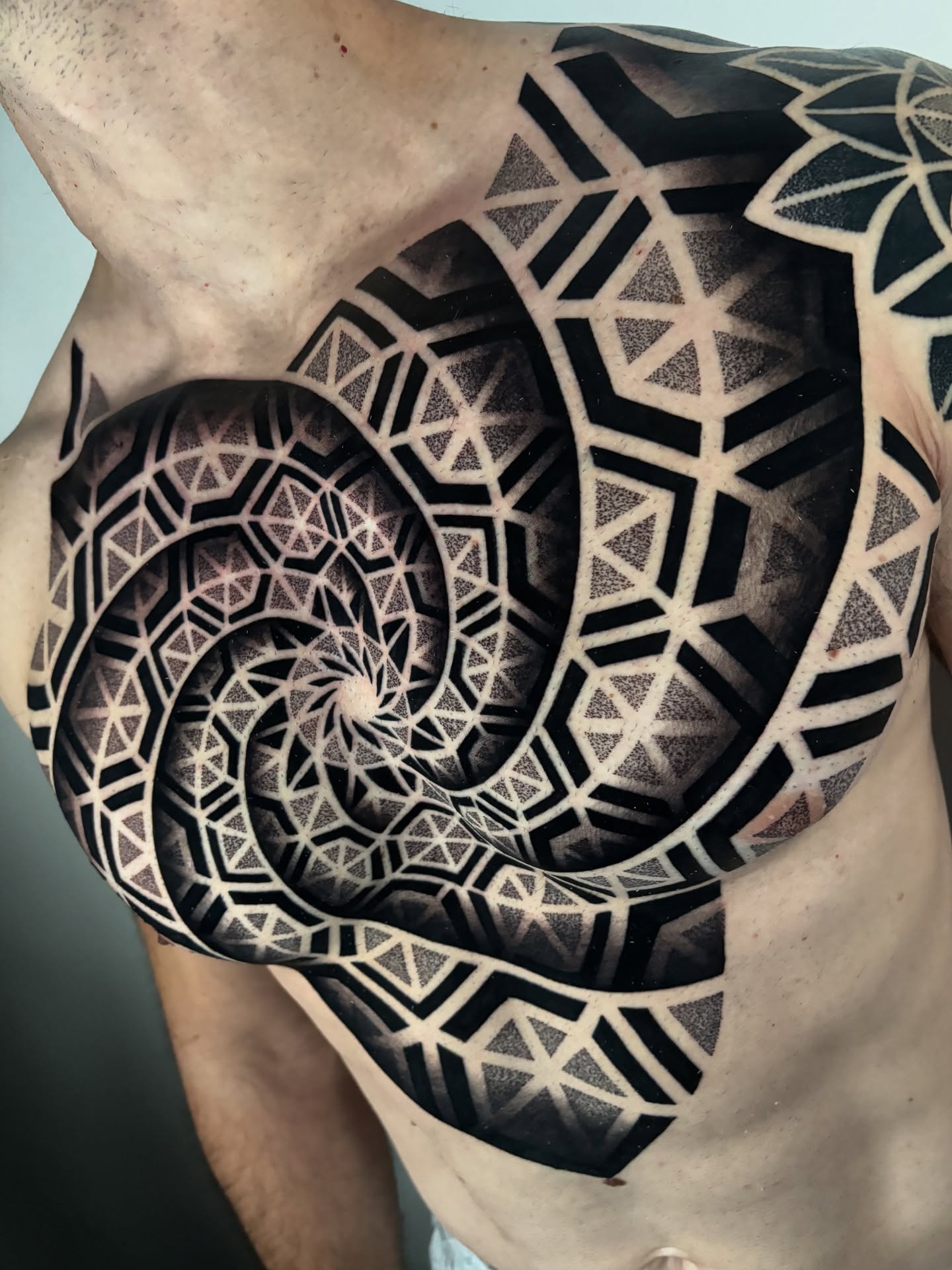 Tattoo by @mitchin.tattoos — geometric