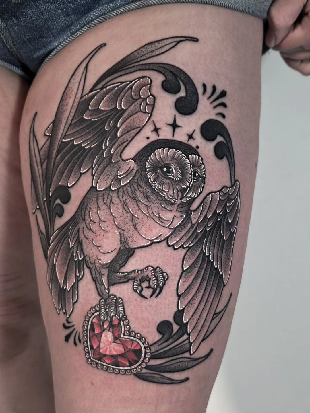Tattoo by @corpsecreamtattoo — neo_traditional, black_and_grey