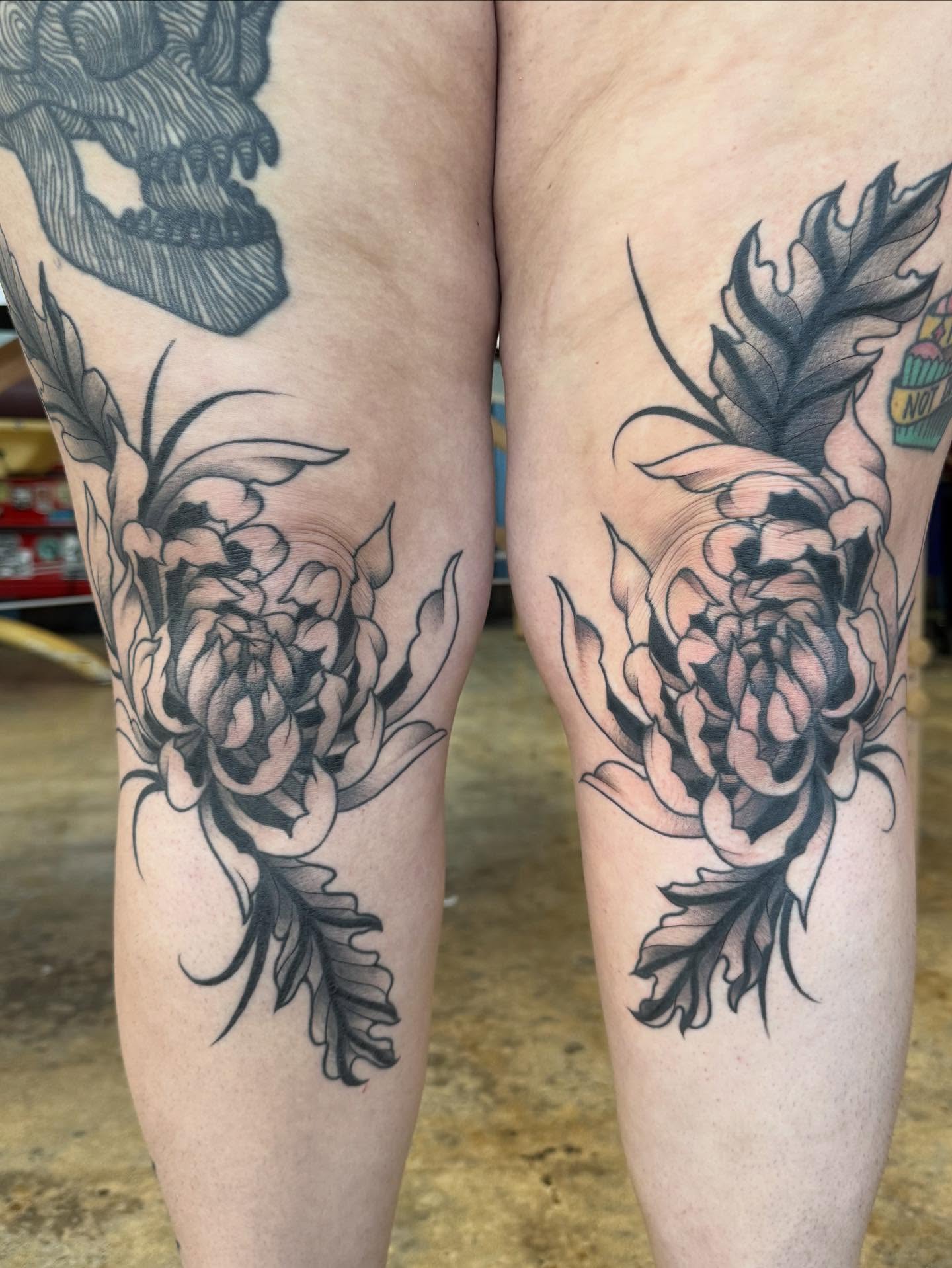 Tattoo by @gremlin.tattoos — black_and_grey