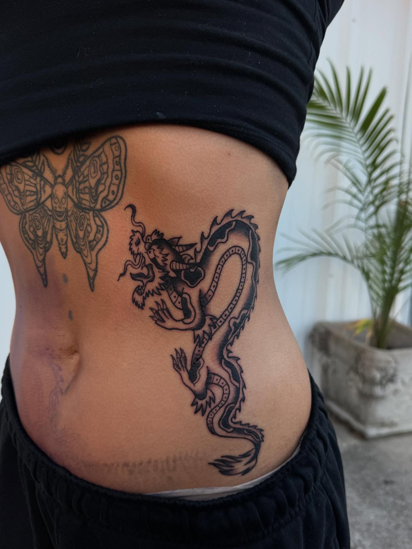 Tattoo by @tankiesfrattoos — black_and_grey