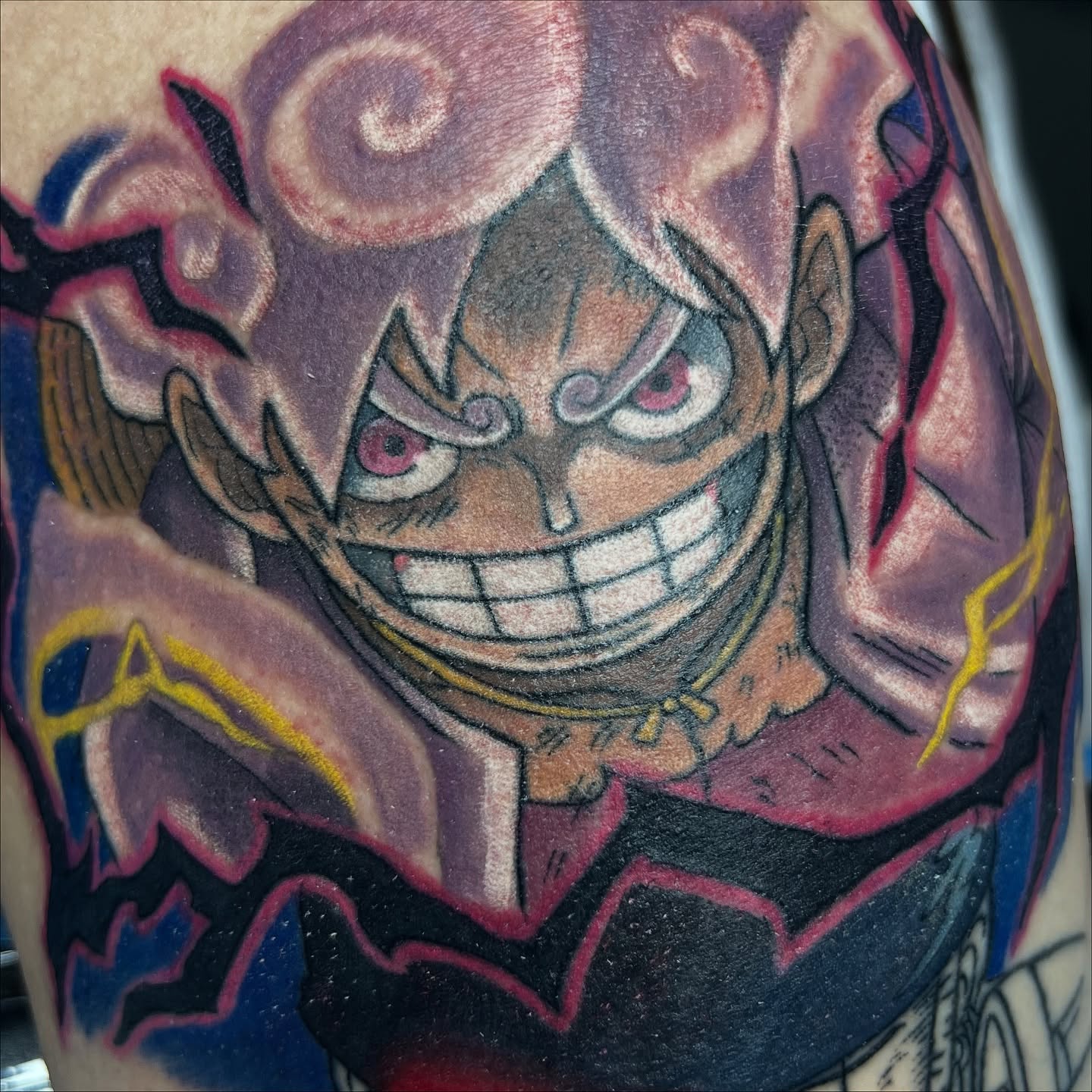 Tattoo by @luckyleftytattoos — anime