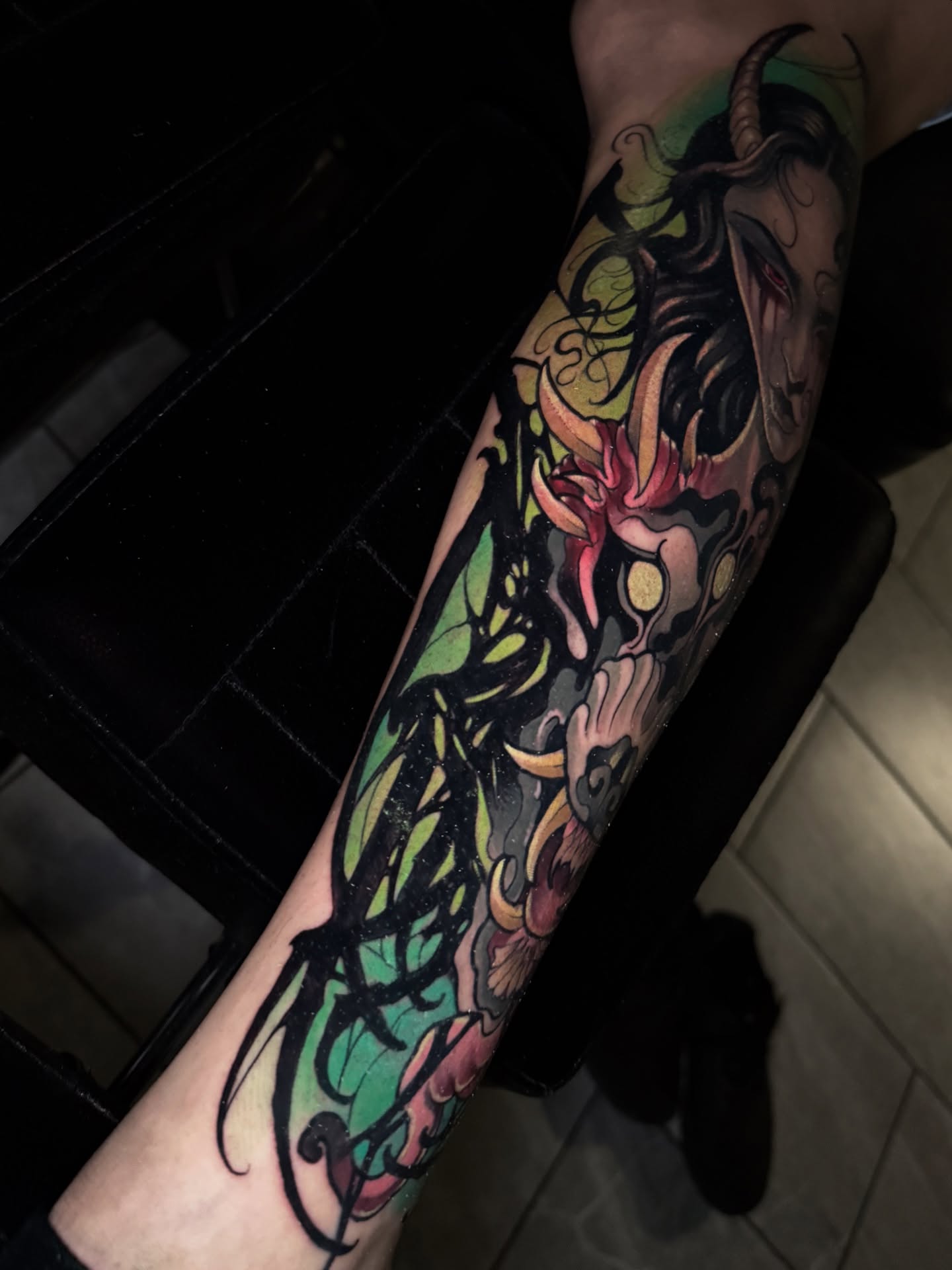 Tattoo by @chance_tattoos — neo_traditional, dark_realism