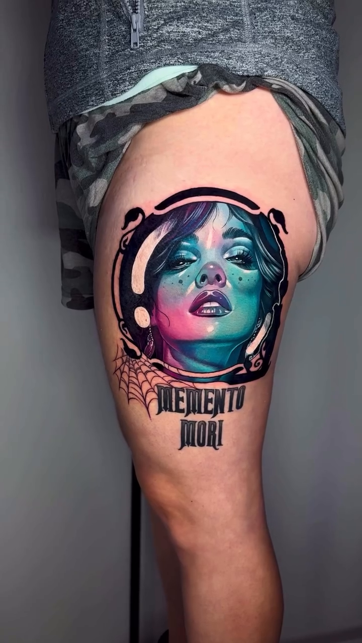 Tattoo by @sethholmestattoos — realism, trash_polka