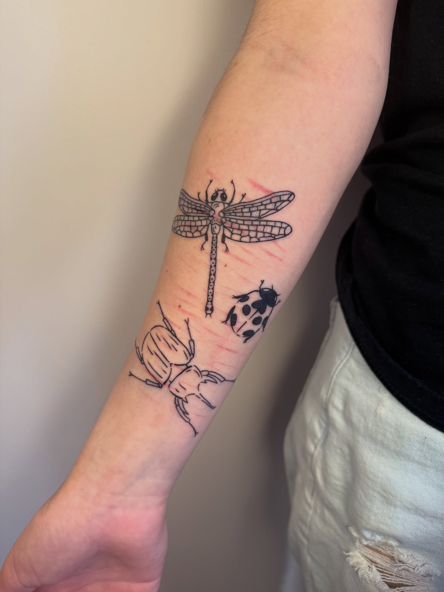 Tattoo by @chemilieon — black_and_grey