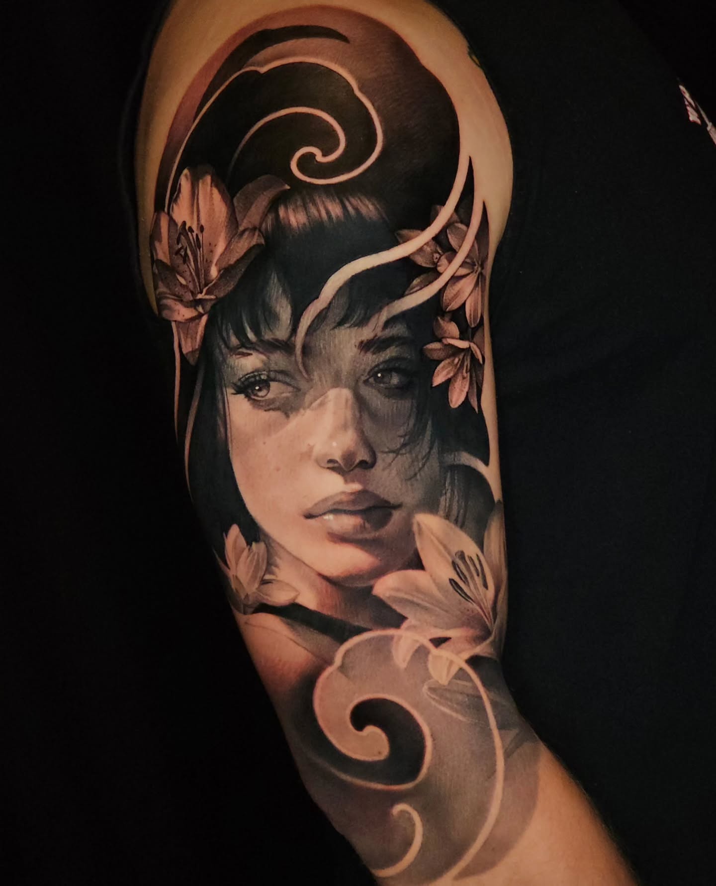 Tattoo by @tattoosmadebysomeone — realism, japanese_irezumi
