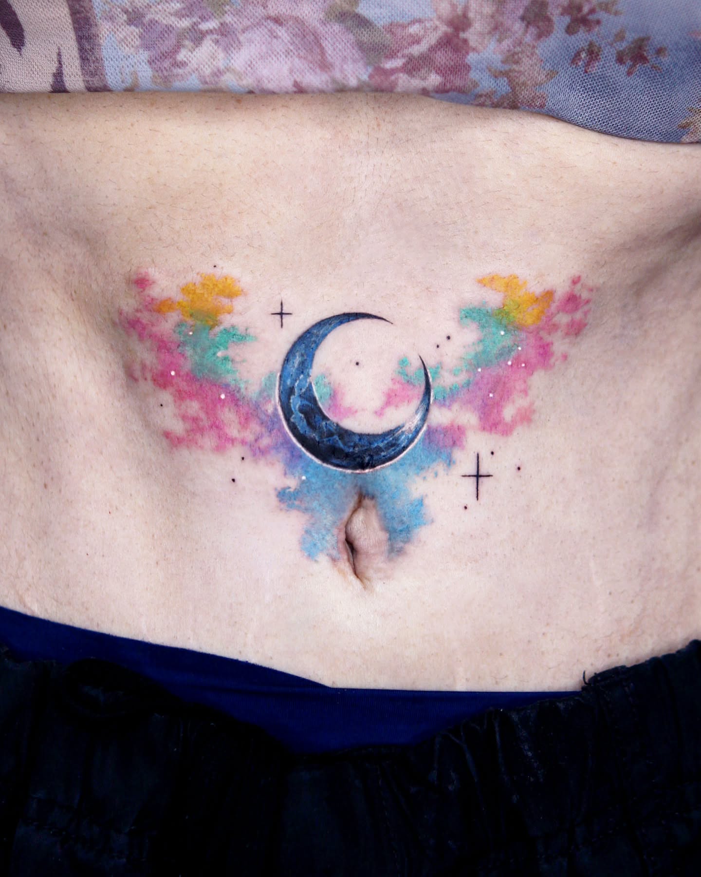 Tattoo by @tattooist_danha โ watercolor