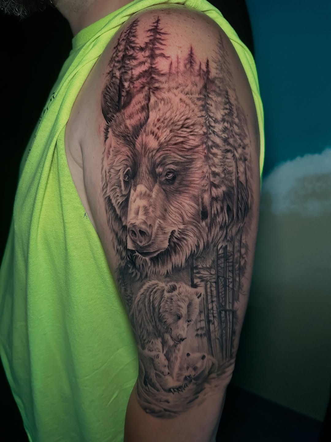 Tattoo by @dougmcgrathtattoos — realism, black_and_grey