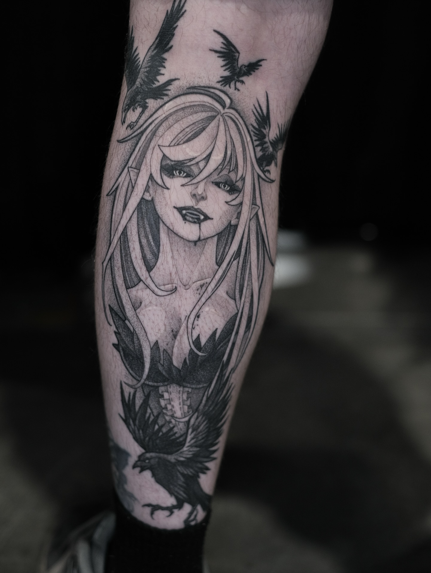 Tattoo by @lina.lcfr — anime, illustrative