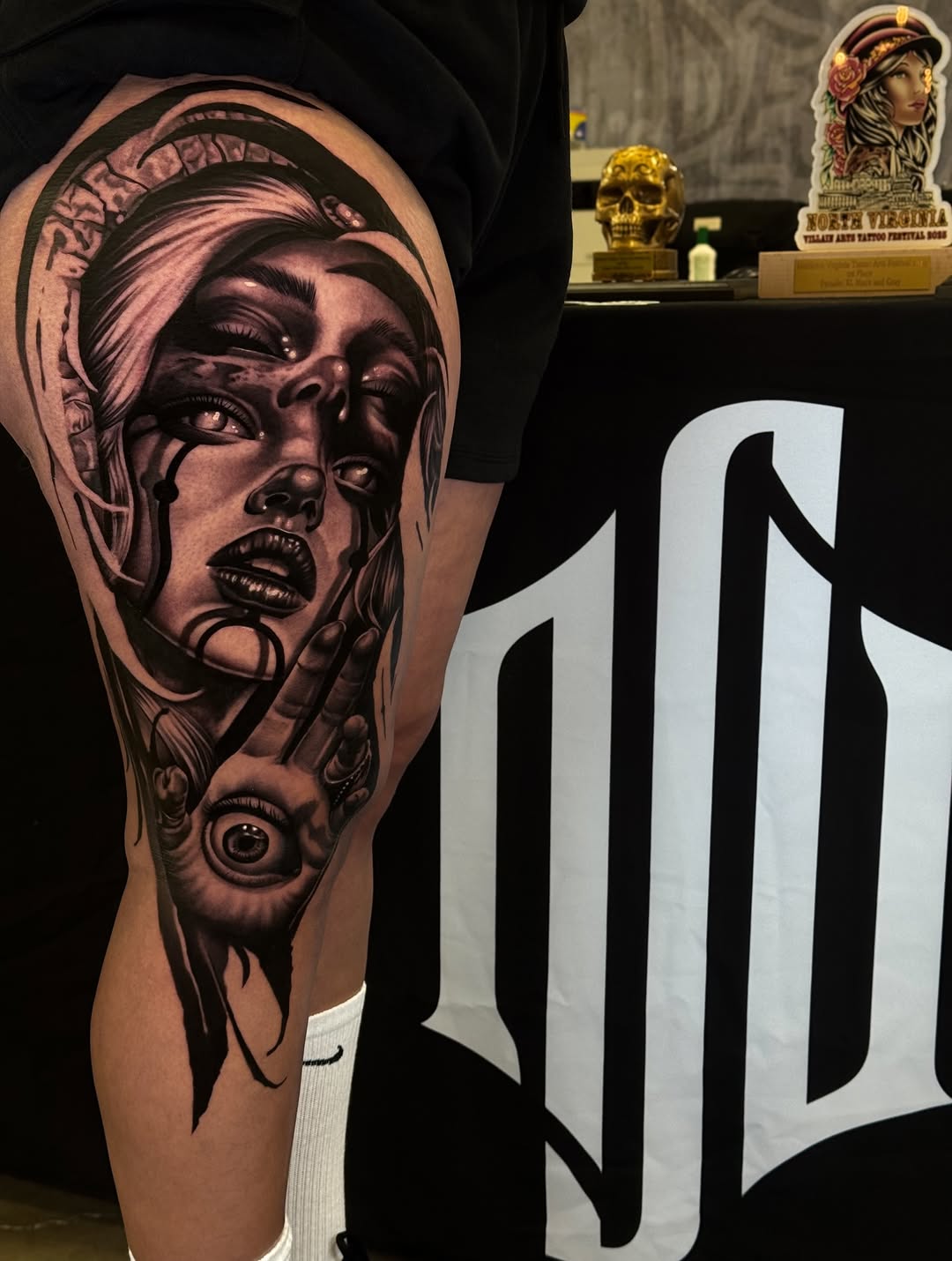 Tattoo by @flamure_tattoo β black_and_grey, realism
