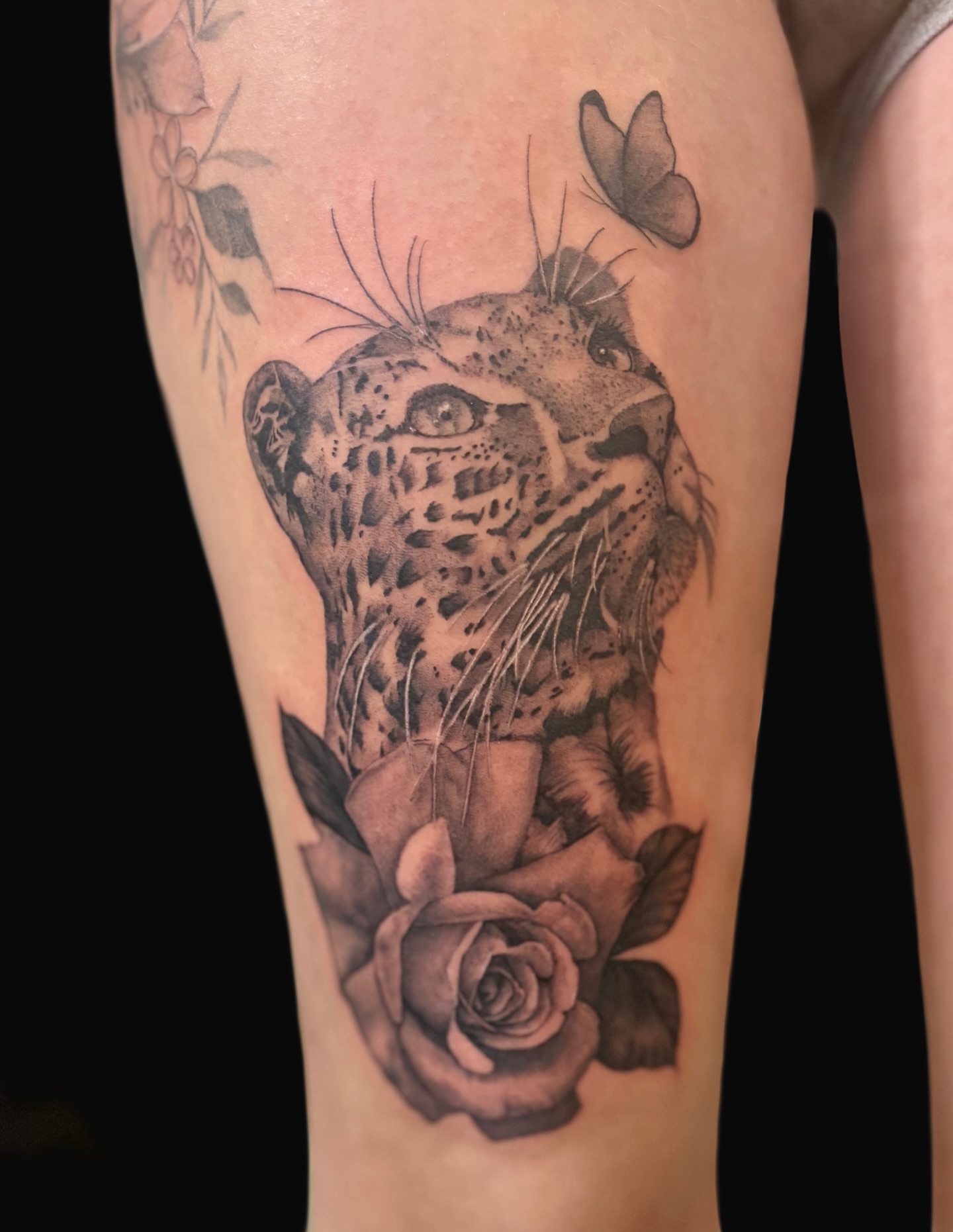 Tattoo by @mckinley.tattoos — realism, dotwork