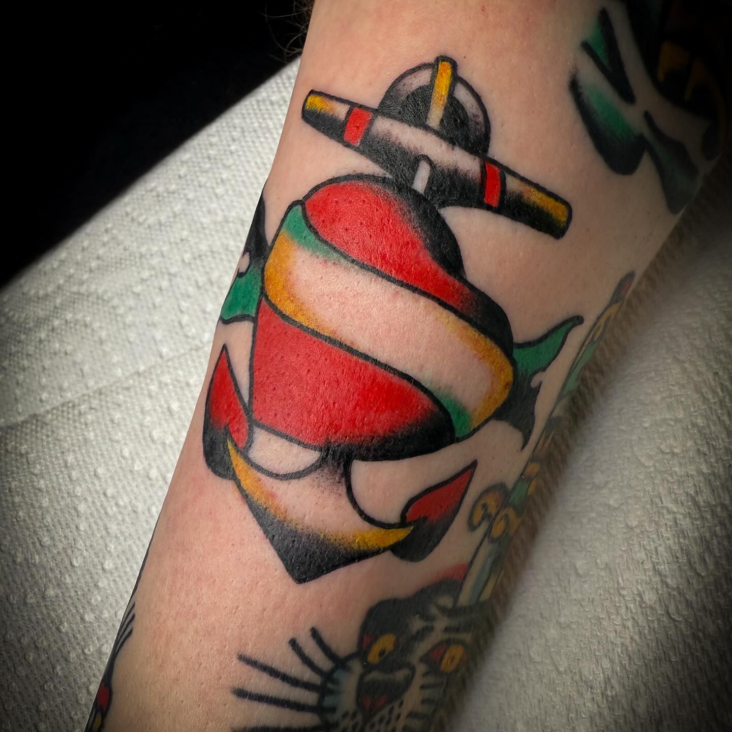 Tattoo by @harpertat2 — american_traditional