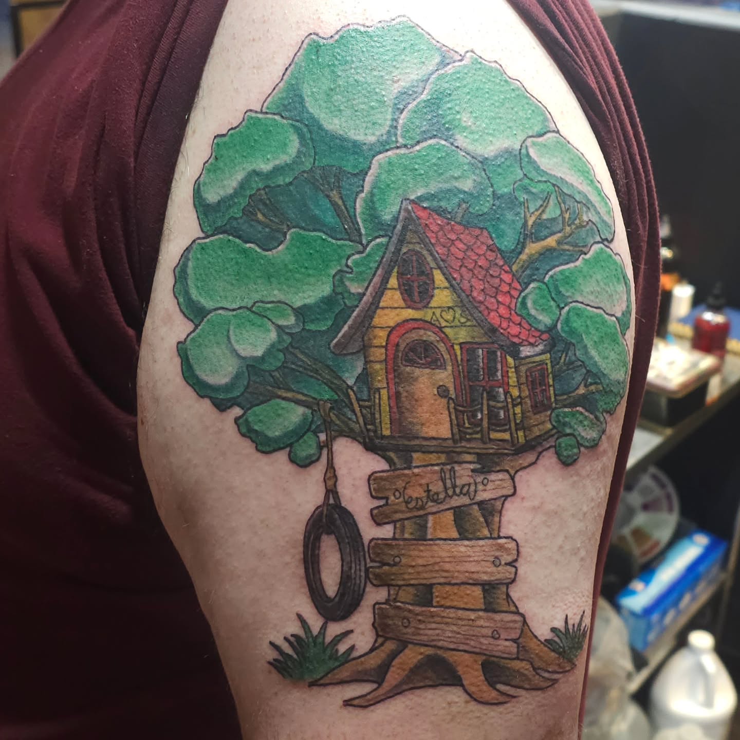 Tattoo by @remnantironandart — illustrative