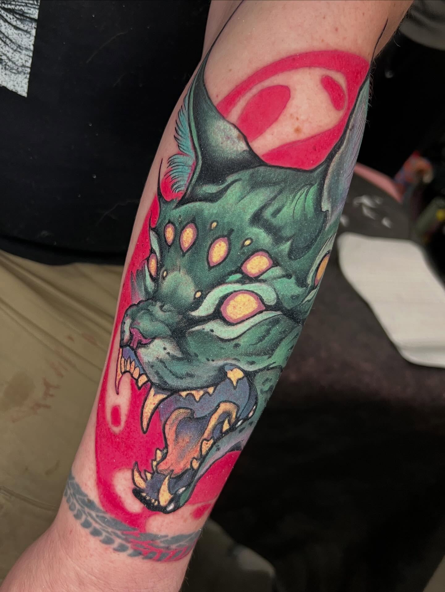 Tattoo by @hairofthehound — american_traditional