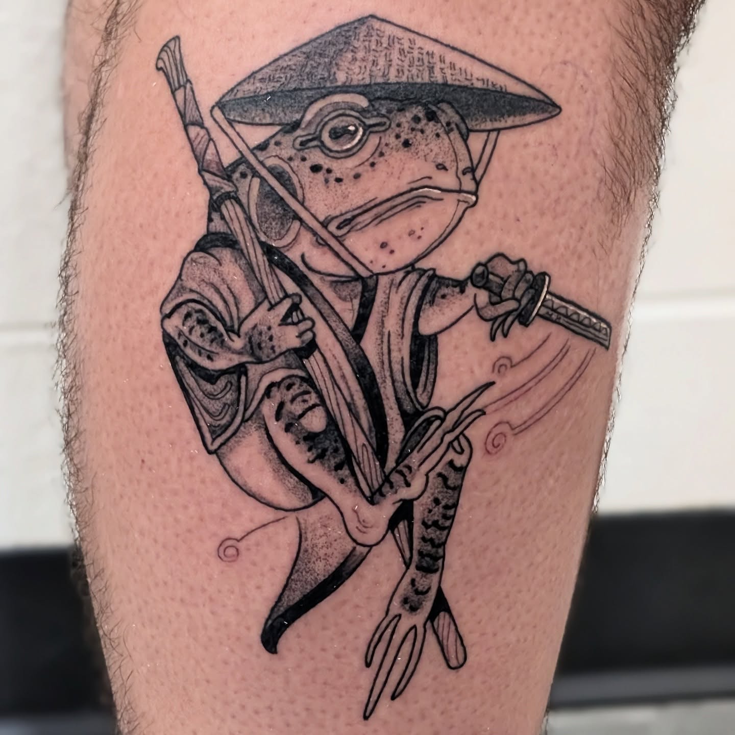 Tattoo by @bearclawtattoo — dotwork, black_and_grey