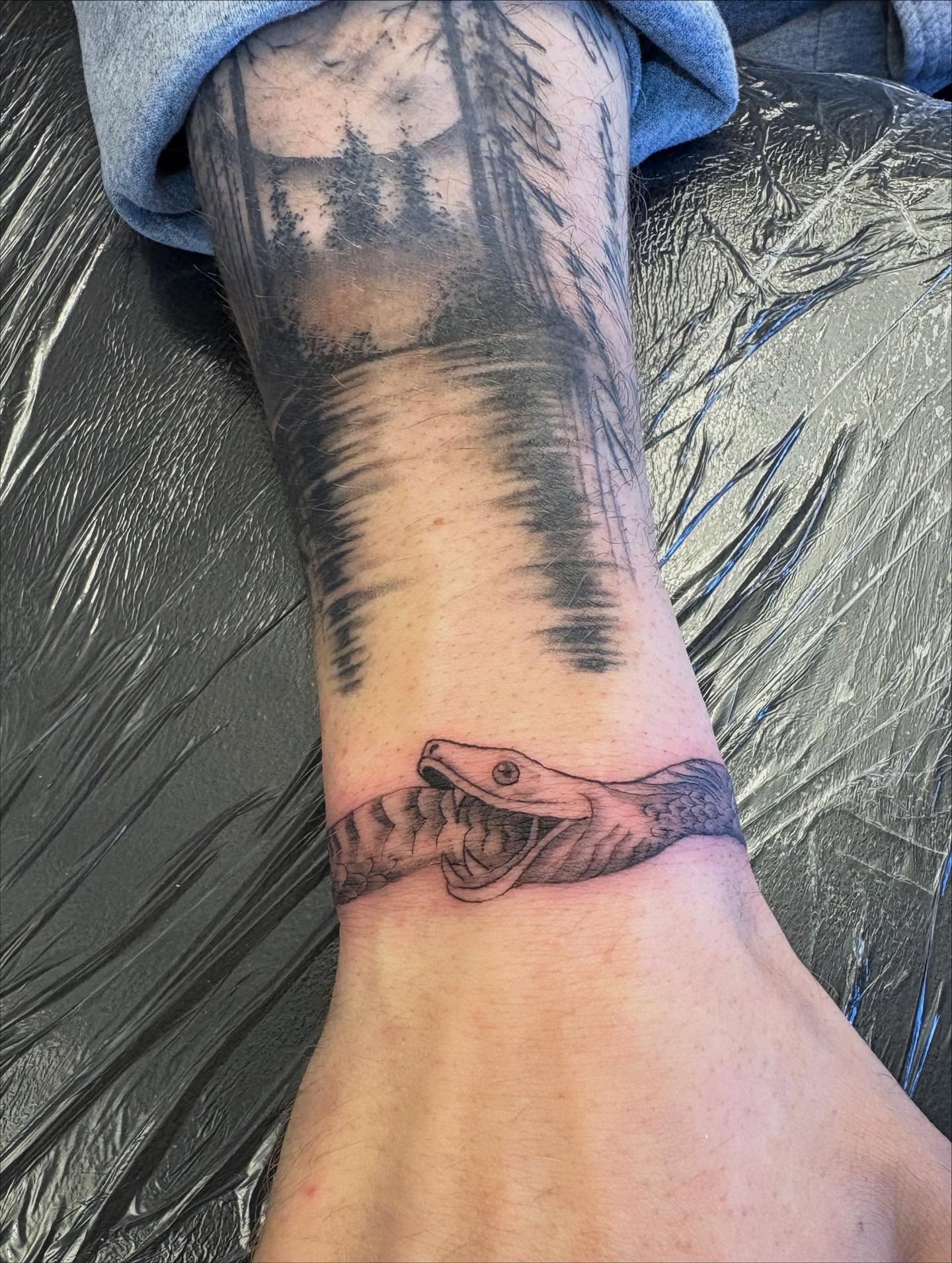 Tattoo by @lukeybtattoo — black_and_grey
