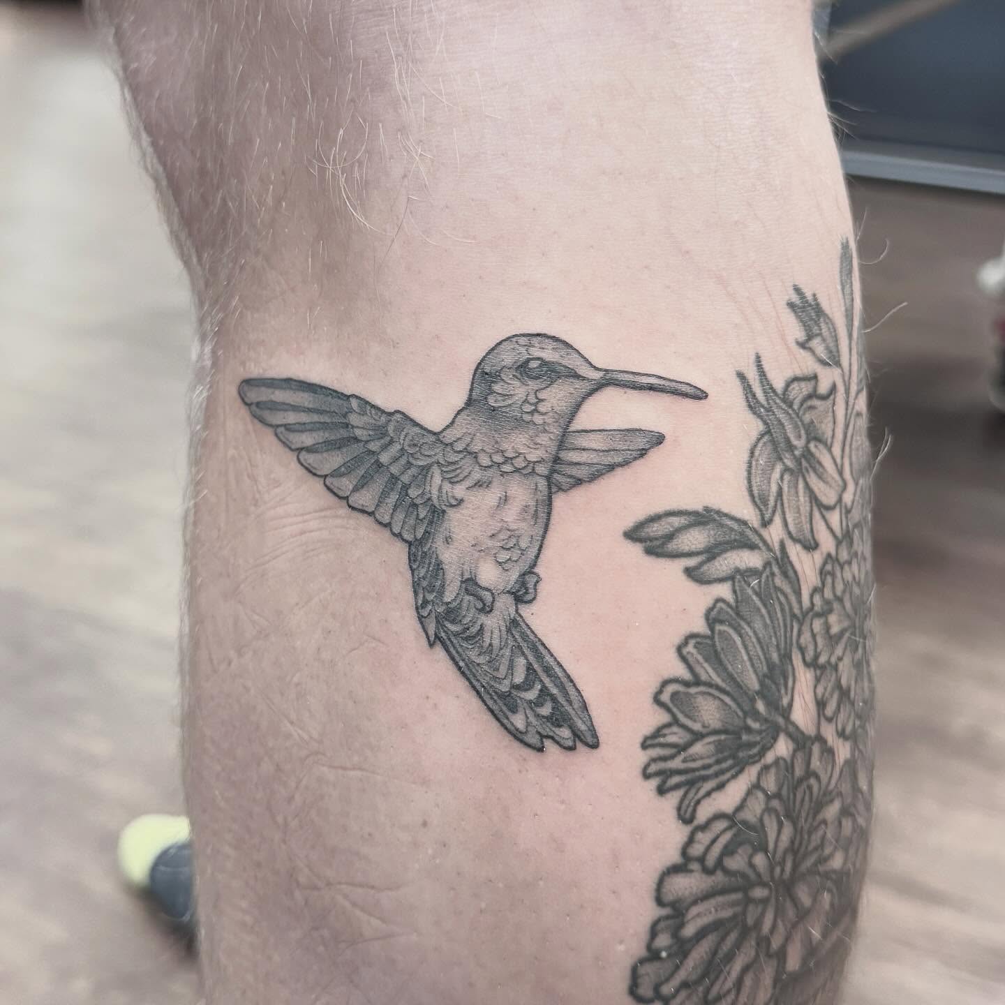 Tattoo by @kmarsdentattoos — black_and_grey
