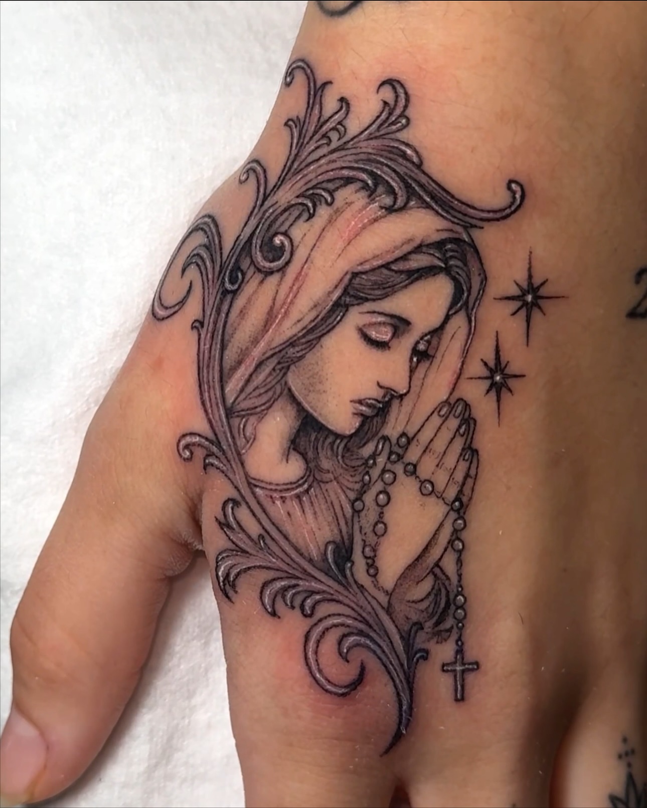 Tattoo by @eyekonic_ink — black_and_grey, realism
