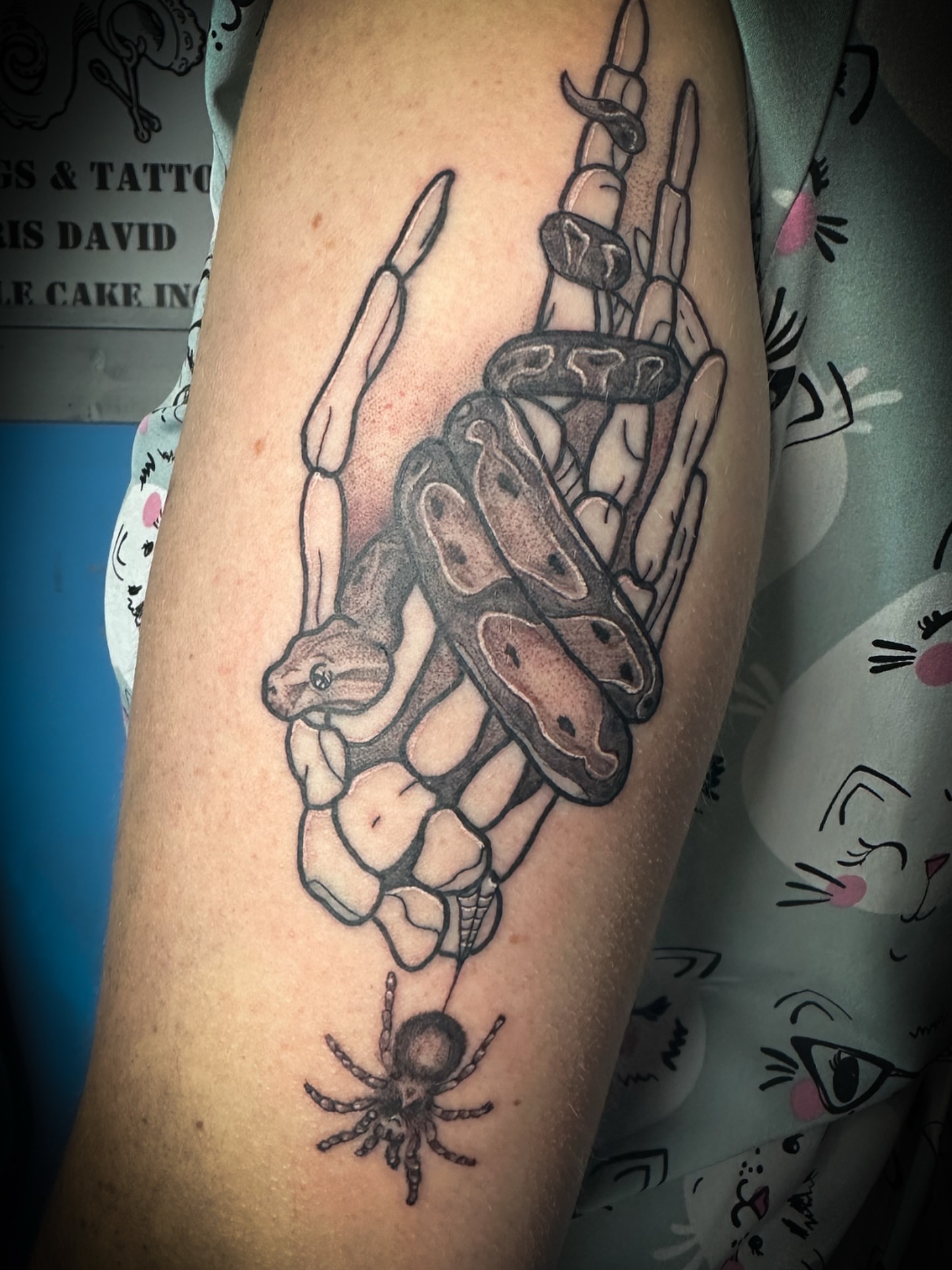 Tattoo by @needlecakeinc — american_traditional, black_and_grey