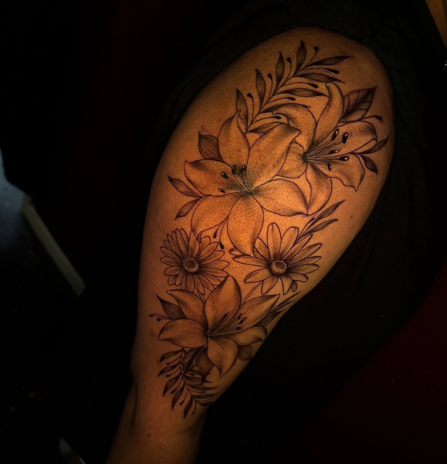 Tattoo by @inkedbydaniii โ black_and_grey