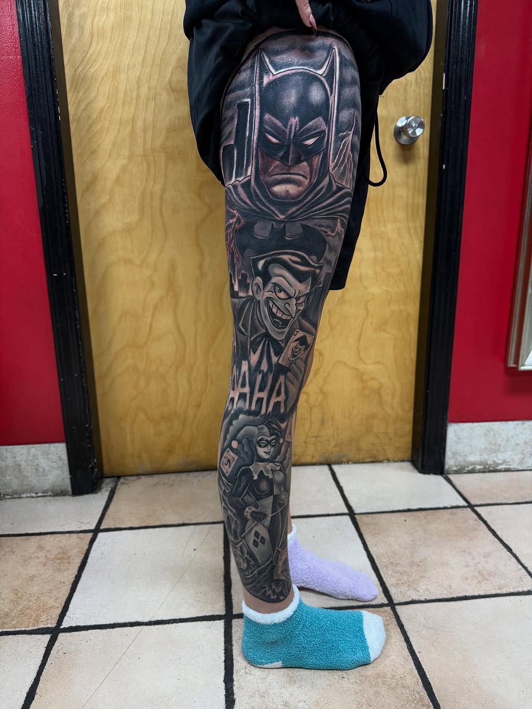 Tattoo by @shawnmichaelstattoos — black_and_grey, realism