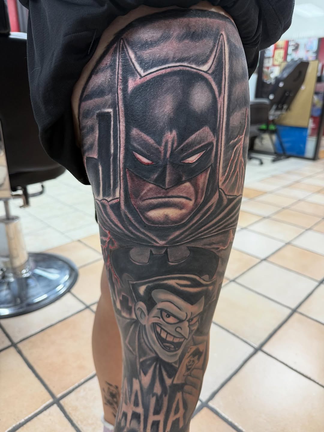 Tattoo by @shawnmichaelstattoos — realism, black_and_grey