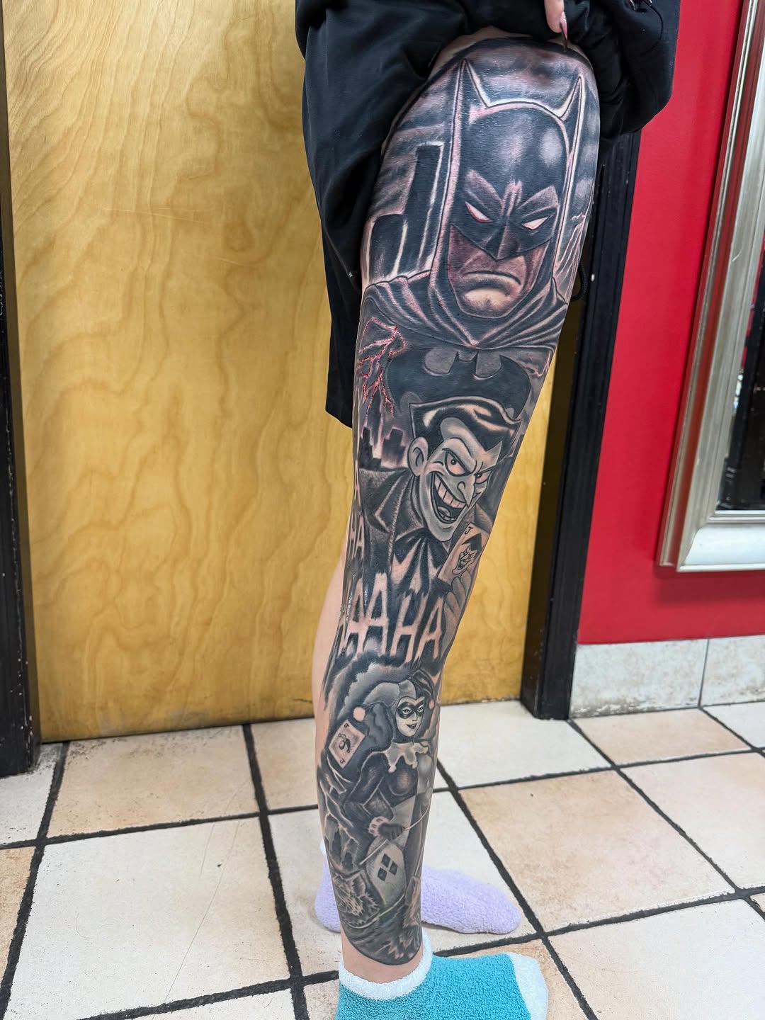 Tattoo by @shawnmichaelstattoos — black_and_grey, realism