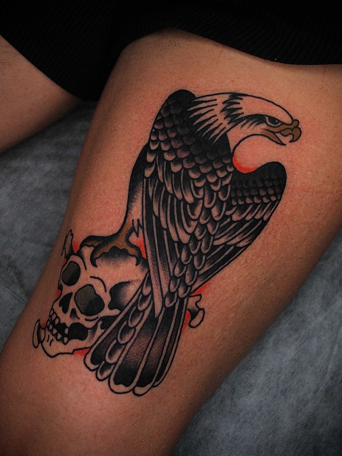 Tattoo by @dustinstemen โ american_traditional