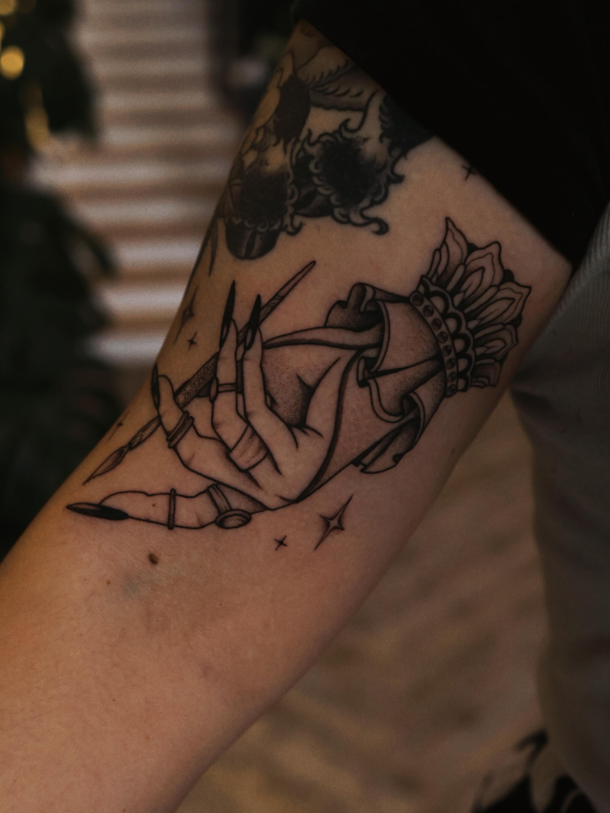 Tattoo by @randatattoos β black_and_grey