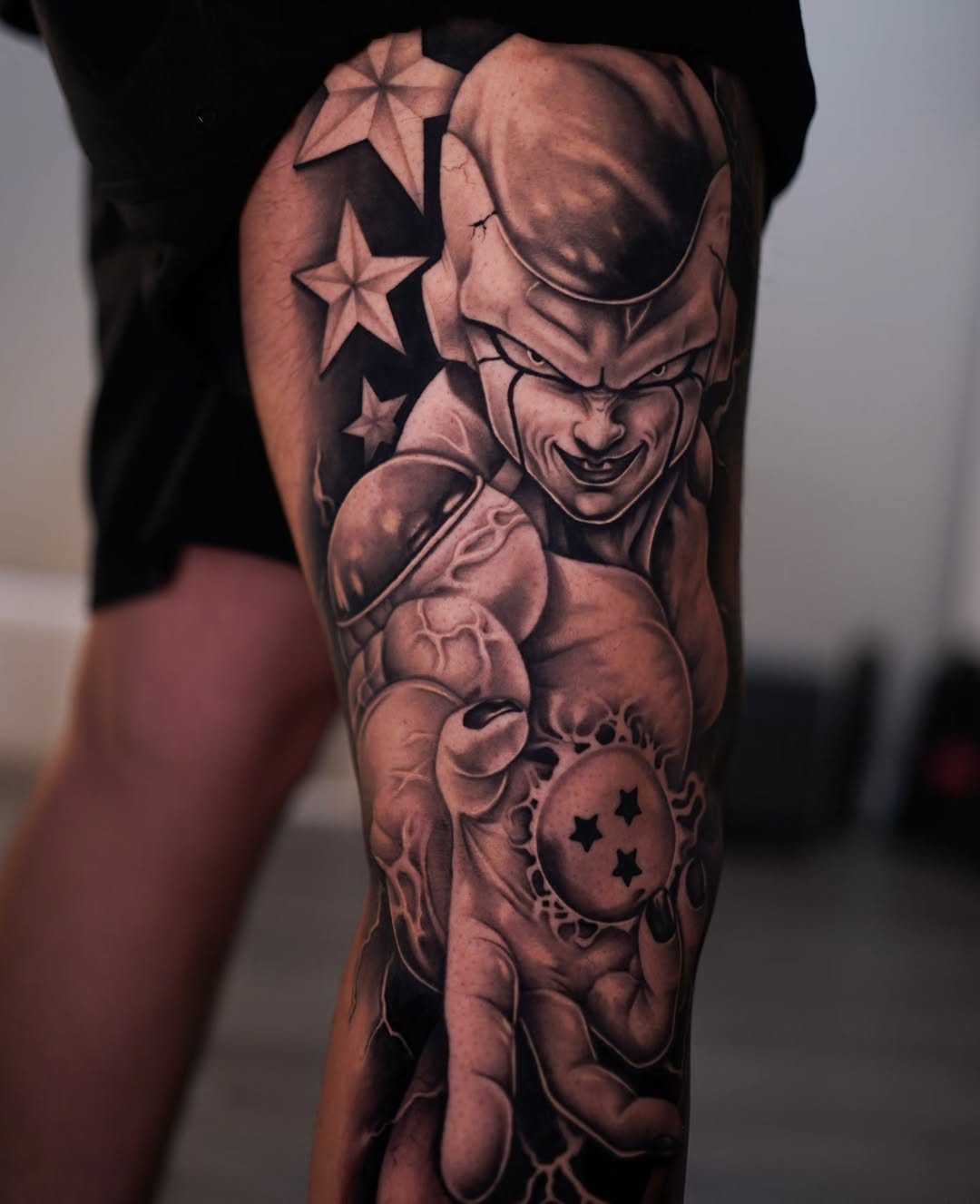 Tattoo by @inkbyesto — realism, black_and_grey