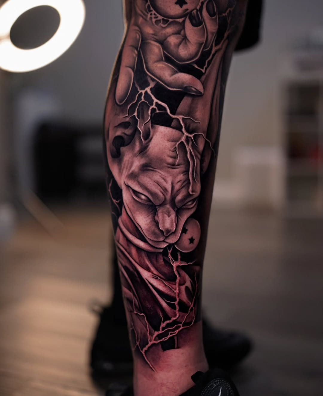 Tattoo by @inkbyesto — realism, black_and_grey