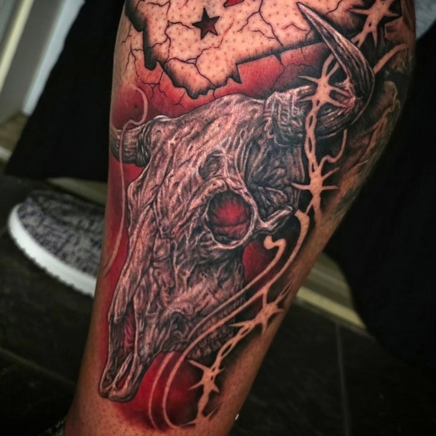 Tattoo by @junkyardyouth — realism, dark_realism