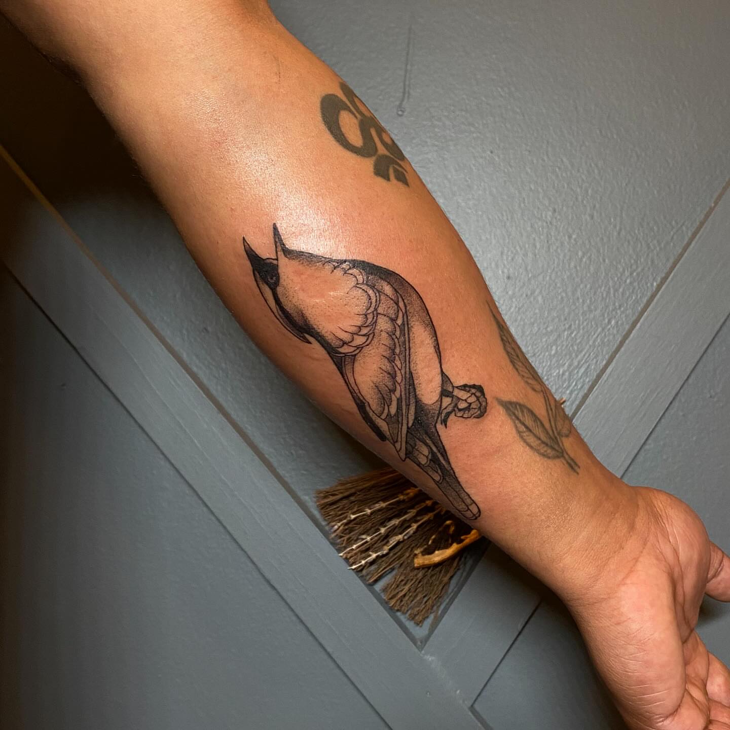 Tattoo by @artistofflesh — black_and_grey