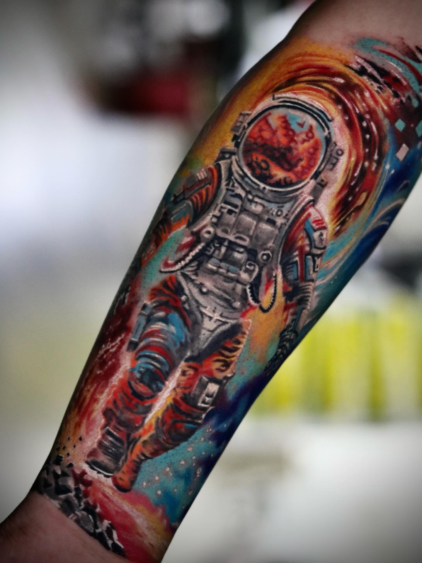 Tattoo by @davidsontattoortg β realism, dotwork
