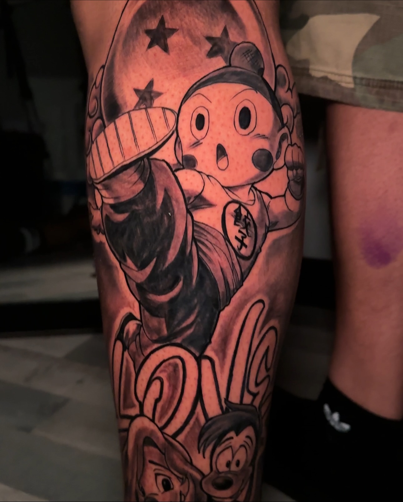 Tattoo by @artworldink.tattoos — anime