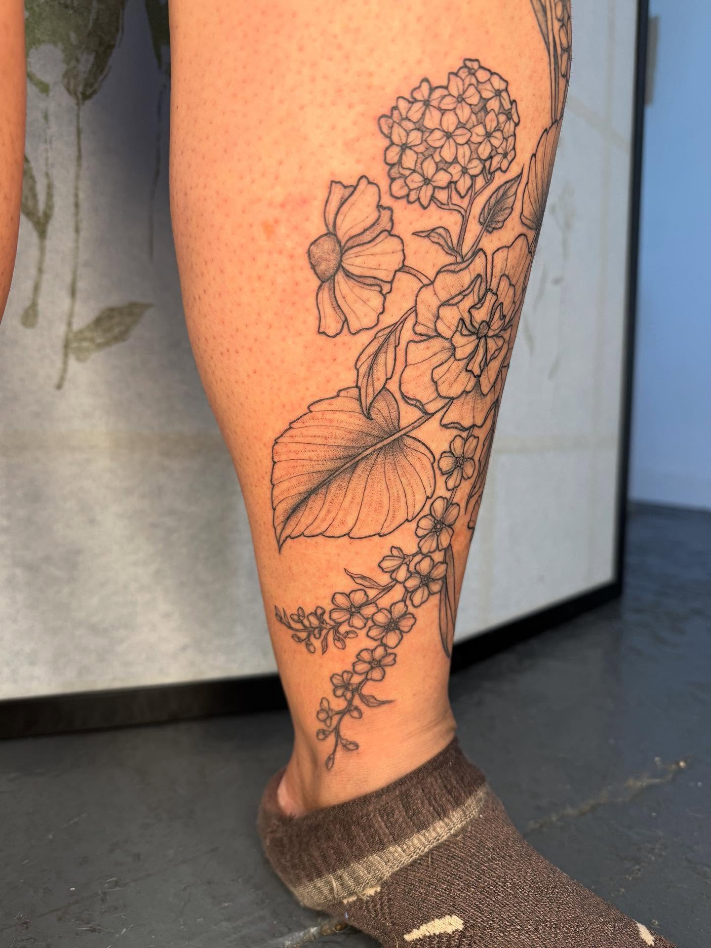 Tattoo by @noelle_adrienne — black_and_grey