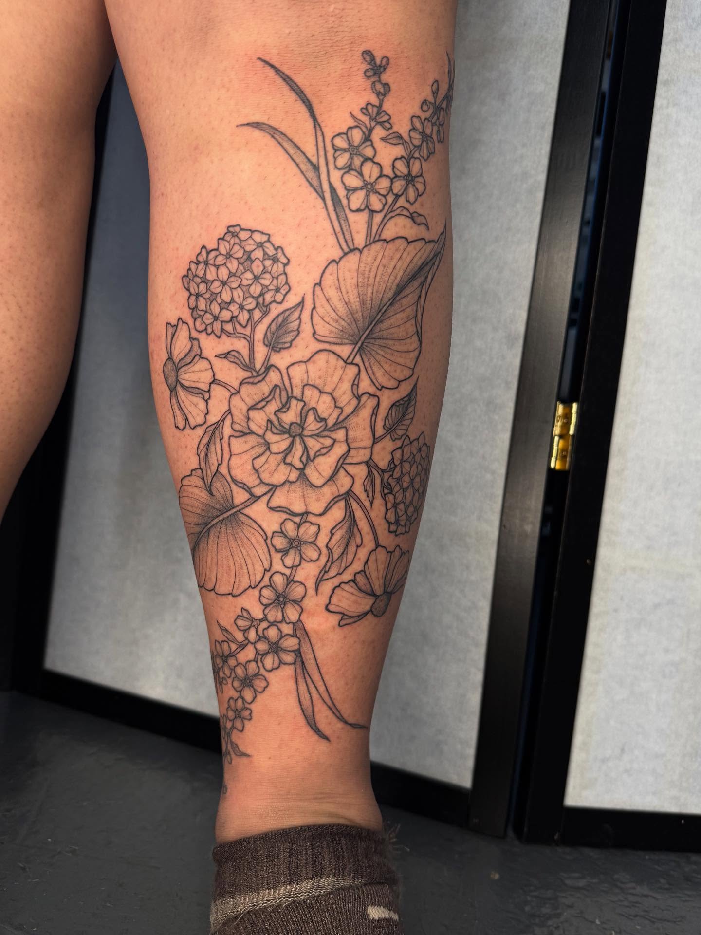 Tattoo by @noelle_adrienne — black_and_grey