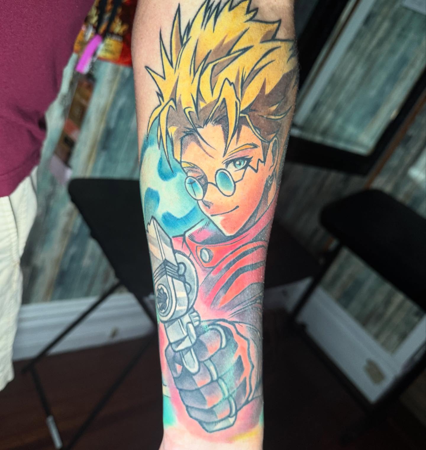 Tattoo by @piercingsbybefffff_ — anime
