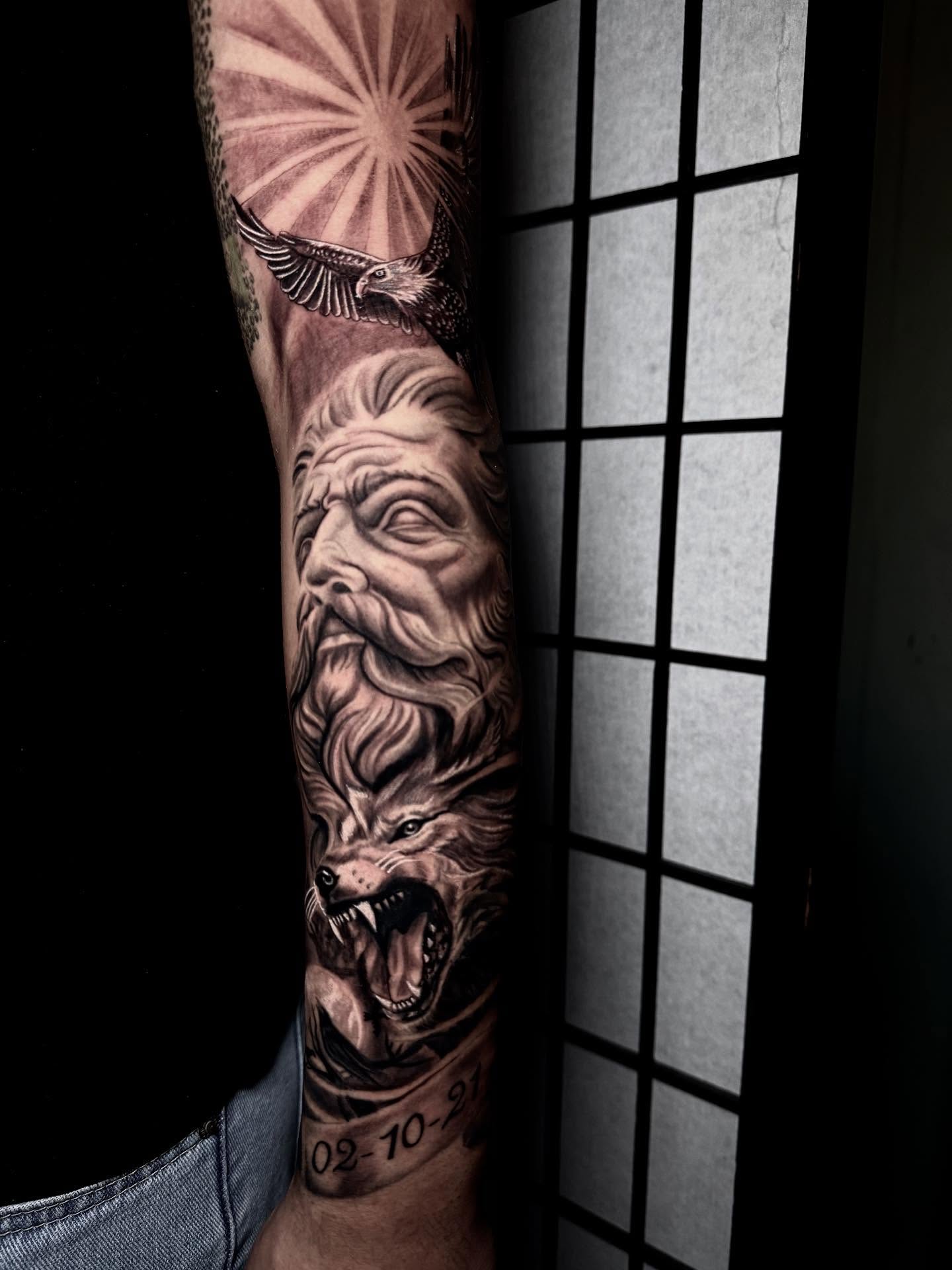 Tattoo by @danielruiz_art — realism, dark_realism