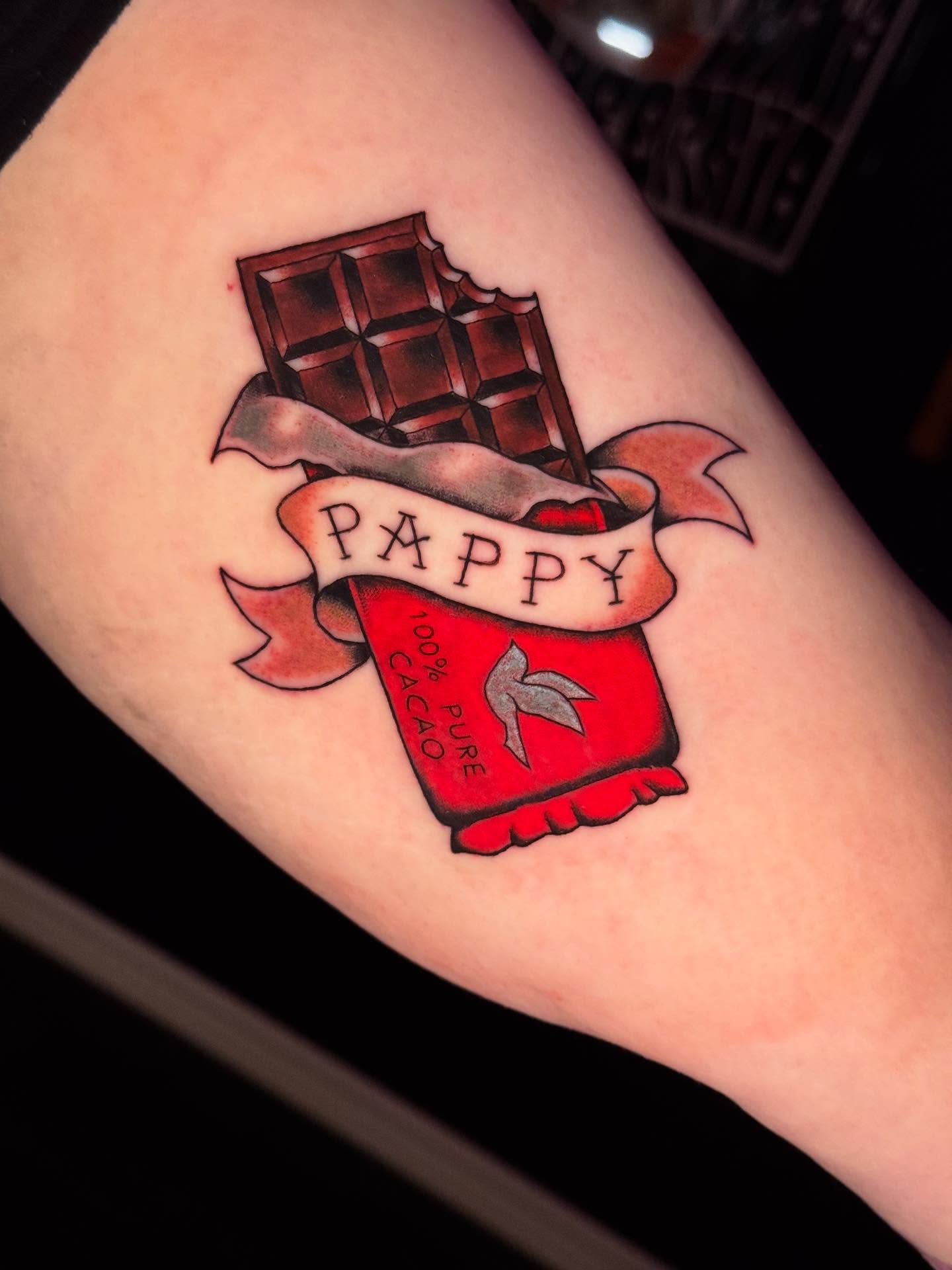 Tattoo by @inkyfruits — american_traditional